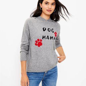 LOFT Dog Mama Hooded Sweater